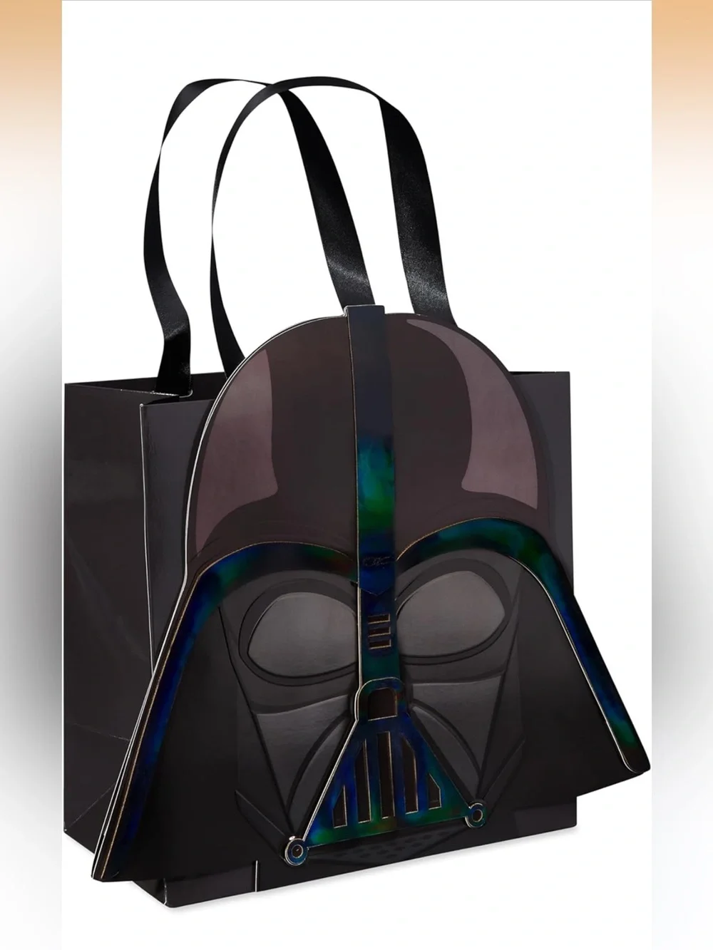 Papyrus Black Darth Vader Gift Bag - Set of 8